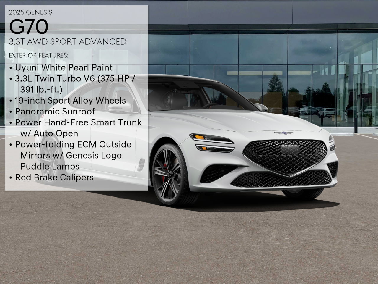 2025 Genesis G70 3.3T Sport Advanced photo 3
