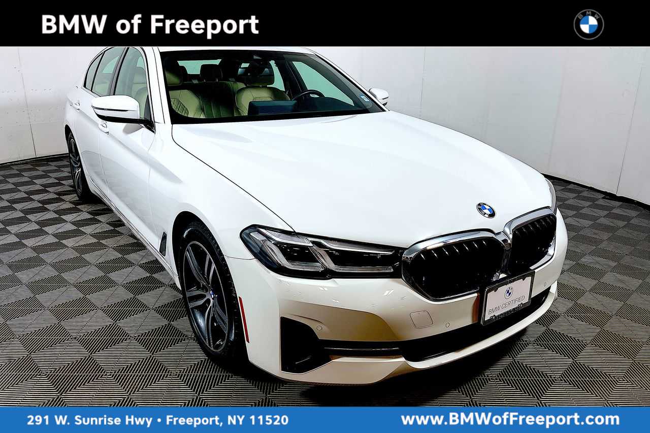 Pre-Owned 2021 BMW 5 Series 530i xDrive 4dr Car in Amityville # ...