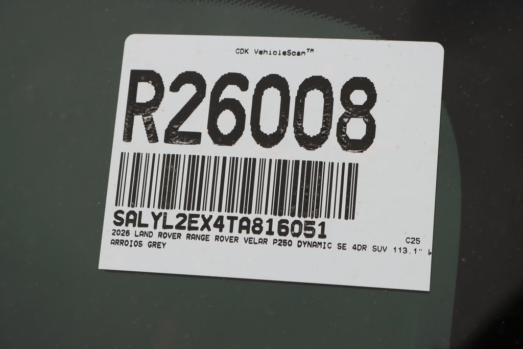 2026 LAND ROVER RANGE ROVER VELAR - Image 31