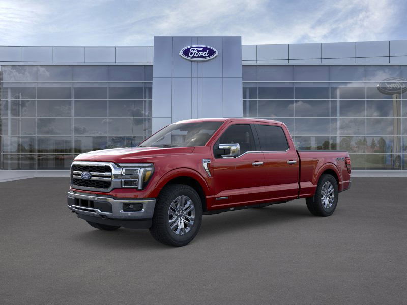 New 2025 Rapid Red Metallic Tinted Clearcoat Ford LARIAT image 1