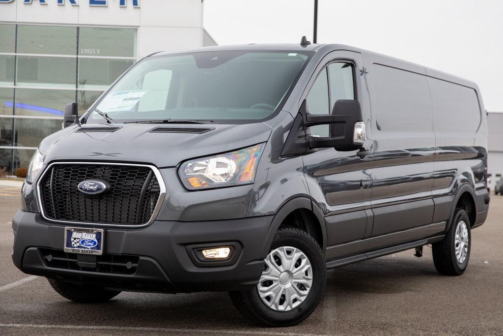 New 2024 Carbonized Gray Metallic Ford Cargo Van image 4