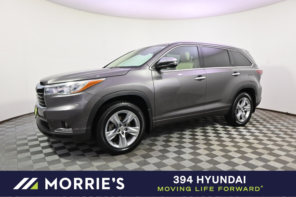 Used 2015 Toyota Highlander Limited with VIN 5TDDKRFH0FS199571 for sale in St. Louis Park, Minnesota