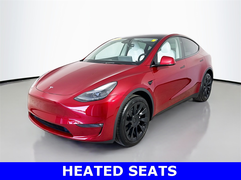 Used 2025 Tesla Model Y Long Range with VIN 7SAYGDEE1SF297765 for sale in Stevens Point, WI