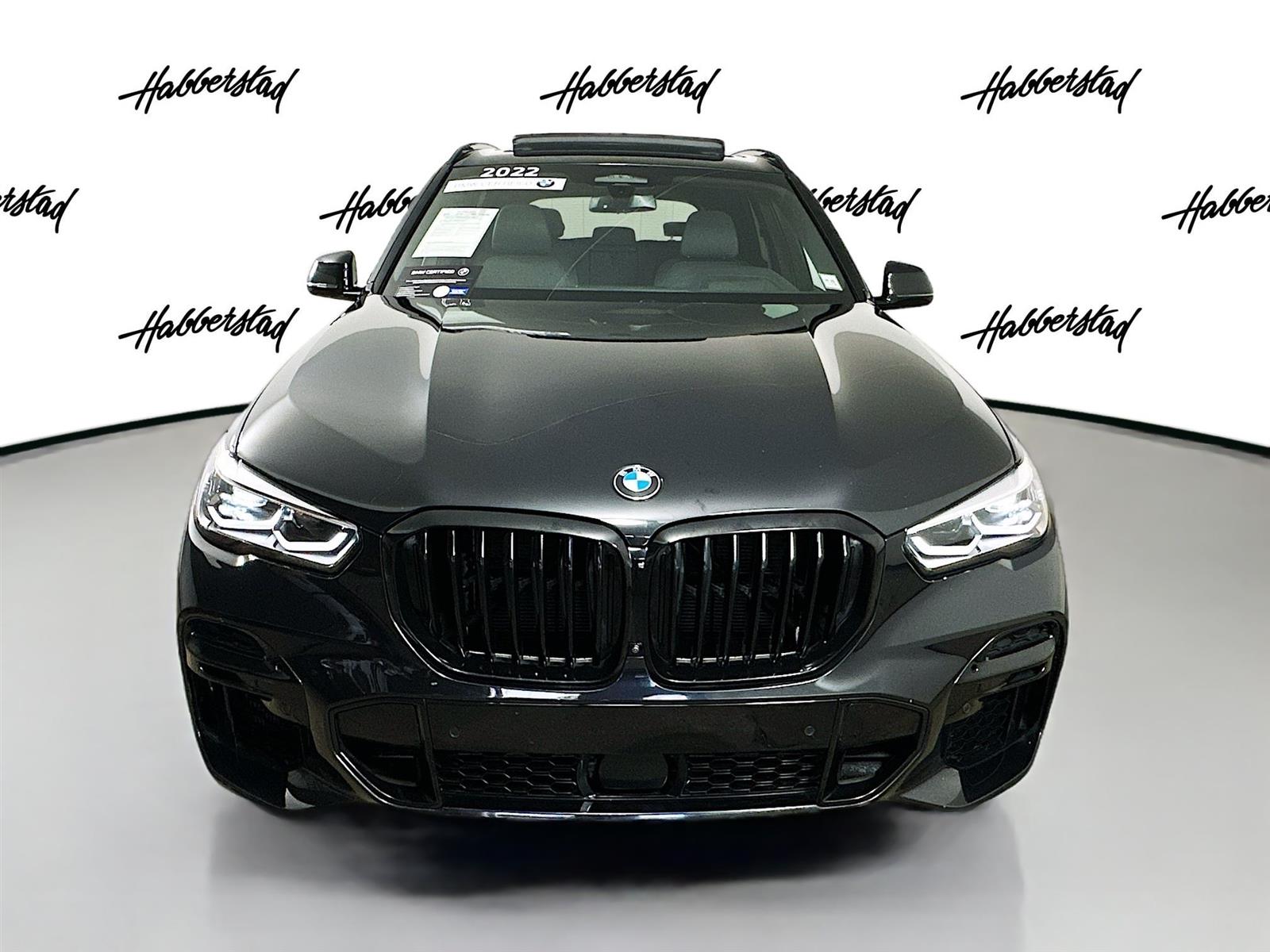 Certified Used 2022 Black Sapphire Metallic BMW M50i image 2