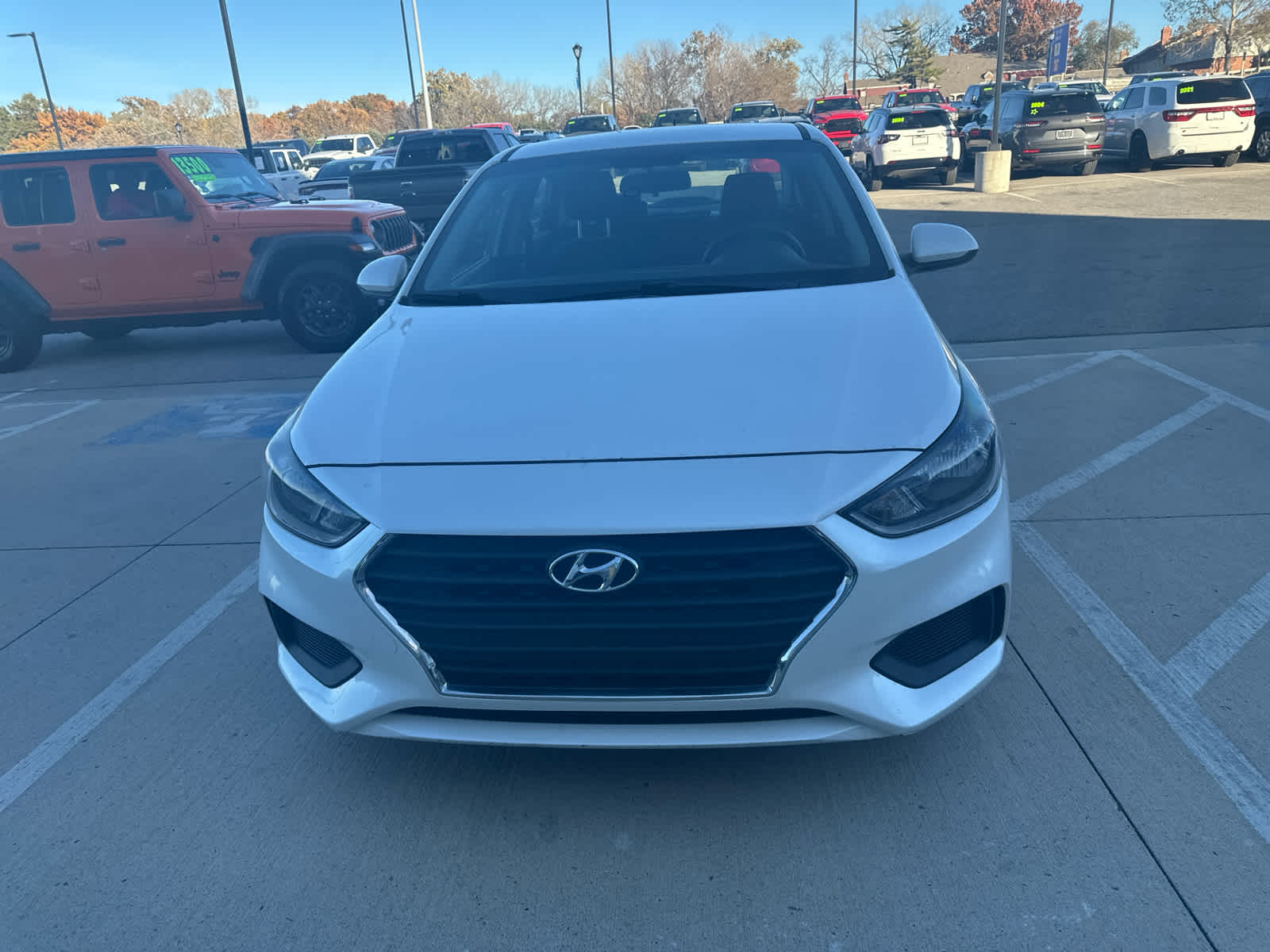 Used 2018 Hyundai Accent SE with VIN 3KPC24A34JE022079 for sale in Kansas City
