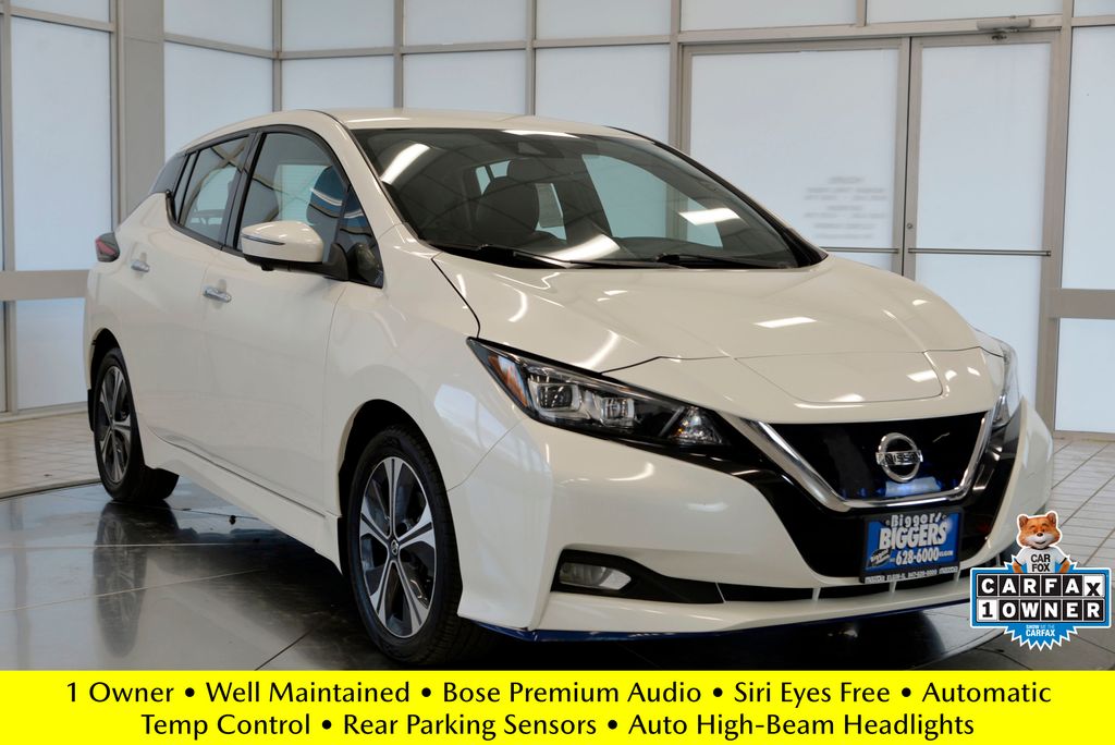 Used 2020 Nissan Leaf SL Plus with VIN 1N4BZ1DP2LC300000 for sale in Elgin, IL
