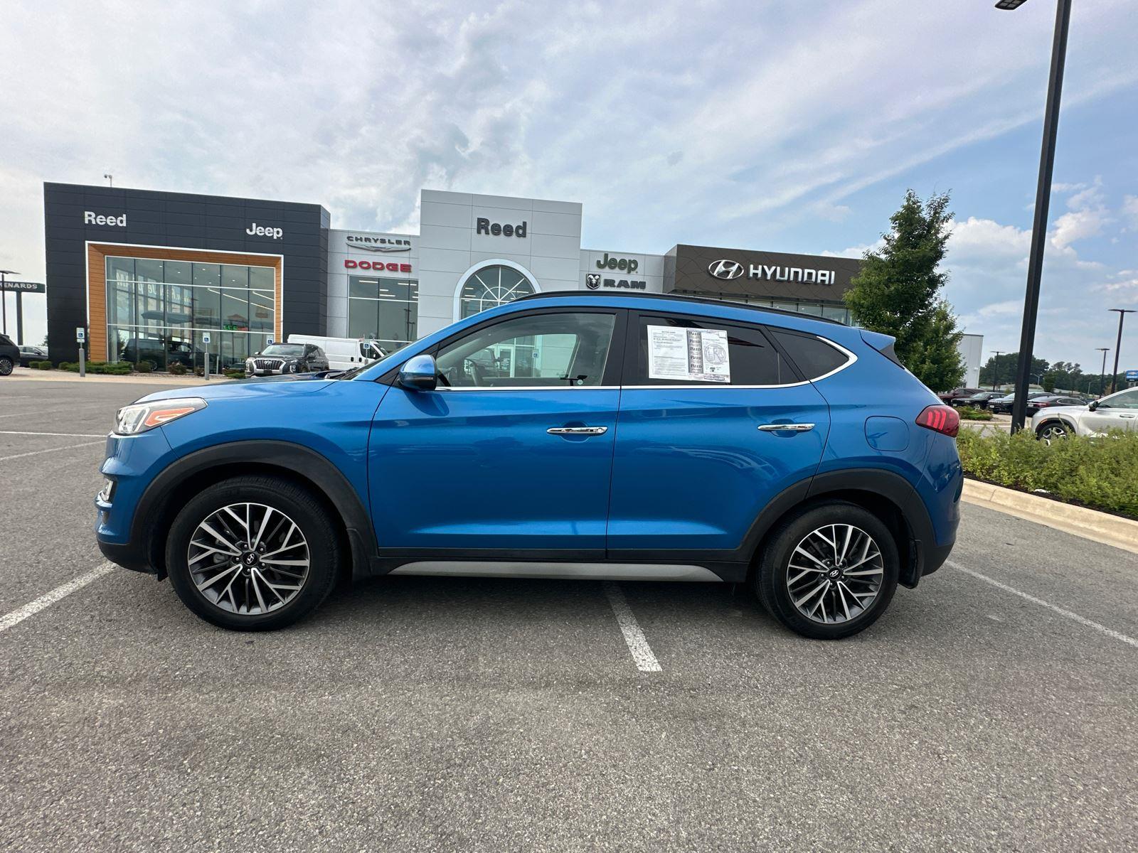 Certified 2021 Hyundai Tucson Ultimate with VIN KM8J3CAL0MU283984 for sale in Kansas City