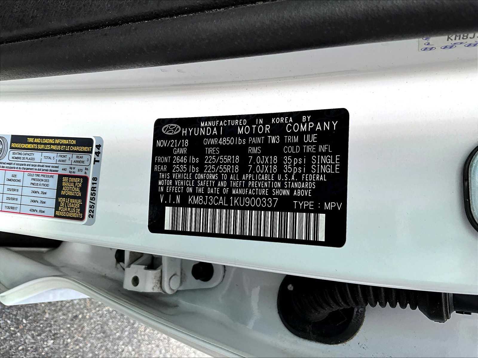 2019 Hyundai Tucson SEL photo 30
