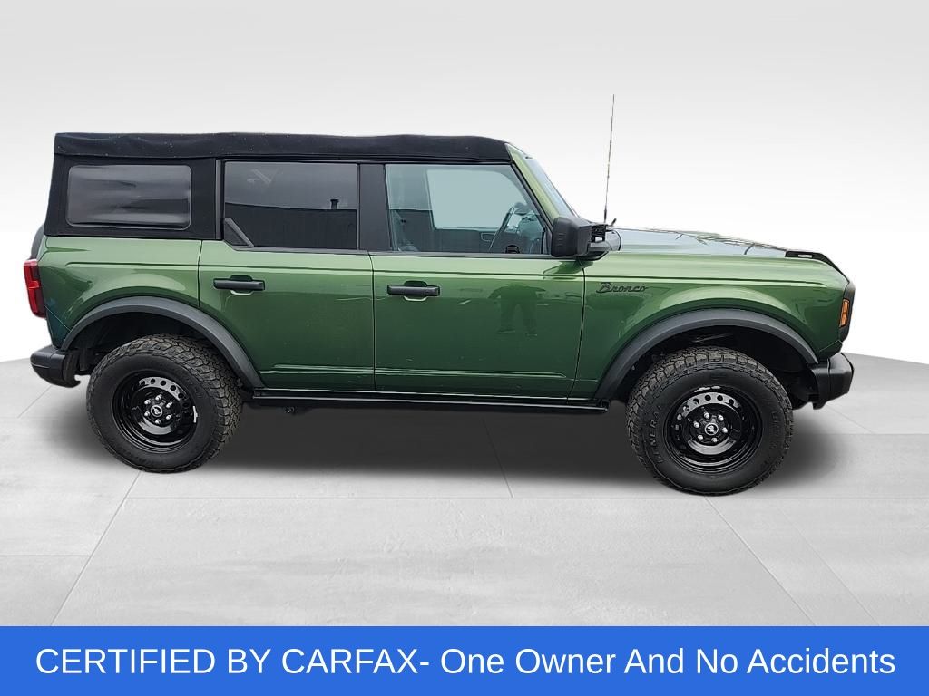 Used 2023 Ford Bronco 4-Door Black Diamond with VIN 1FMEE5BP6PLA98955 for sale in Northfield, Minnesota