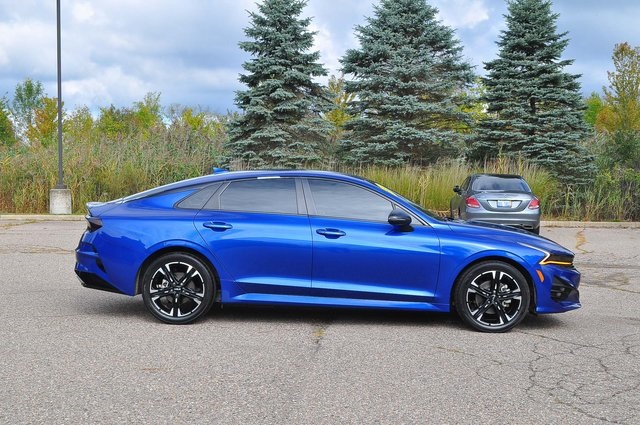 Used 2022 Kia K5 GT-Line with VIN 5XXG64J22NG085174 for sale in Canton, MI