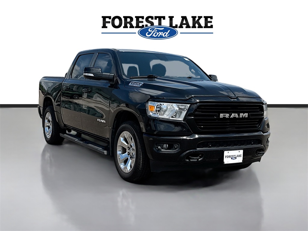 Used 2019 RAM Ram 1500 Pickup Big Horn/Lone Star with VIN 1C6SRFFT2KN647550 for sale in Forest Lake, Minnesota