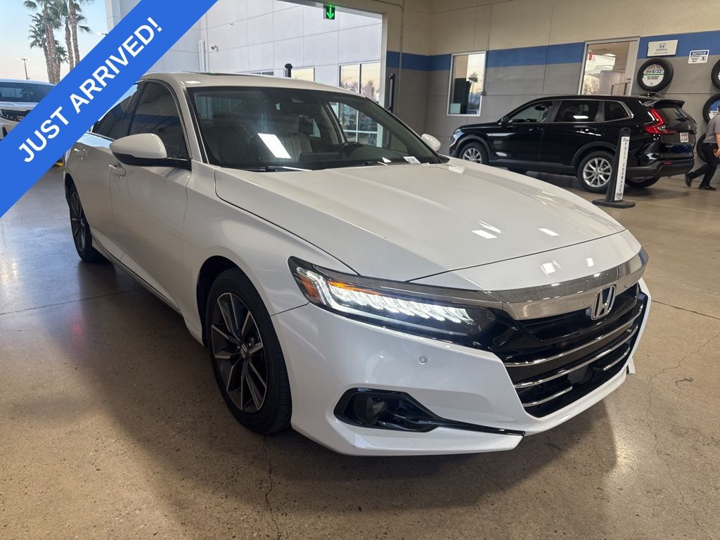 Certified 2021 Honda Accord EX-L with VIN 1HGCV1F56MA103822 for sale in Kansas City