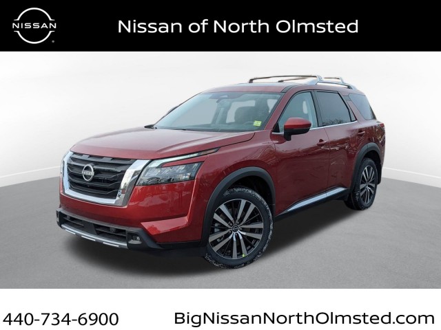 New 2025 Nissan Pathfinder Platinum SUV in North Olmsted