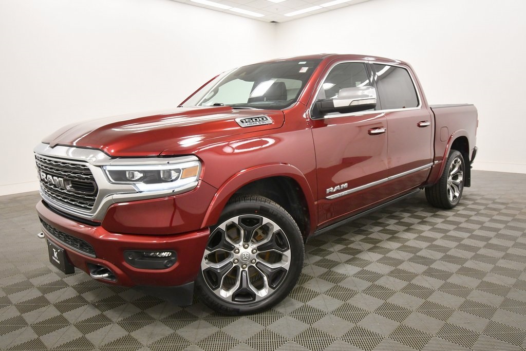 Used 2021 RAM Ram 1500 Pickup Limited with VIN 1C6SRFHT3MN724149 for sale in Rochester, Minnesota