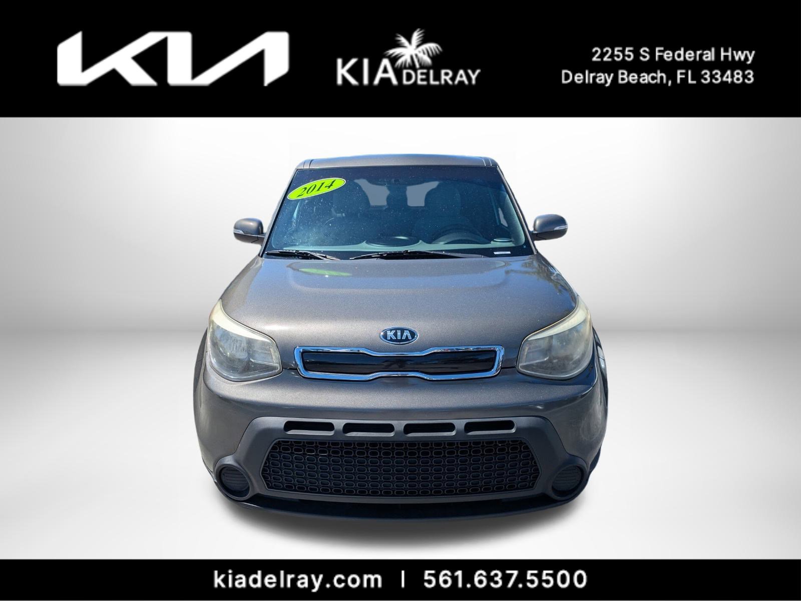 Used 2014 Kia Soul + with VIN KNDJP3A57E7071870 for sale in Delray Beach, FL