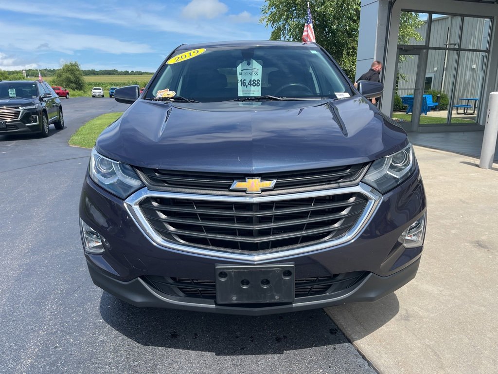 Used 2019 Chevrolet Equinox LT with VIN 3GNAXKEV8KS530722 for sale in Orfordville, WI