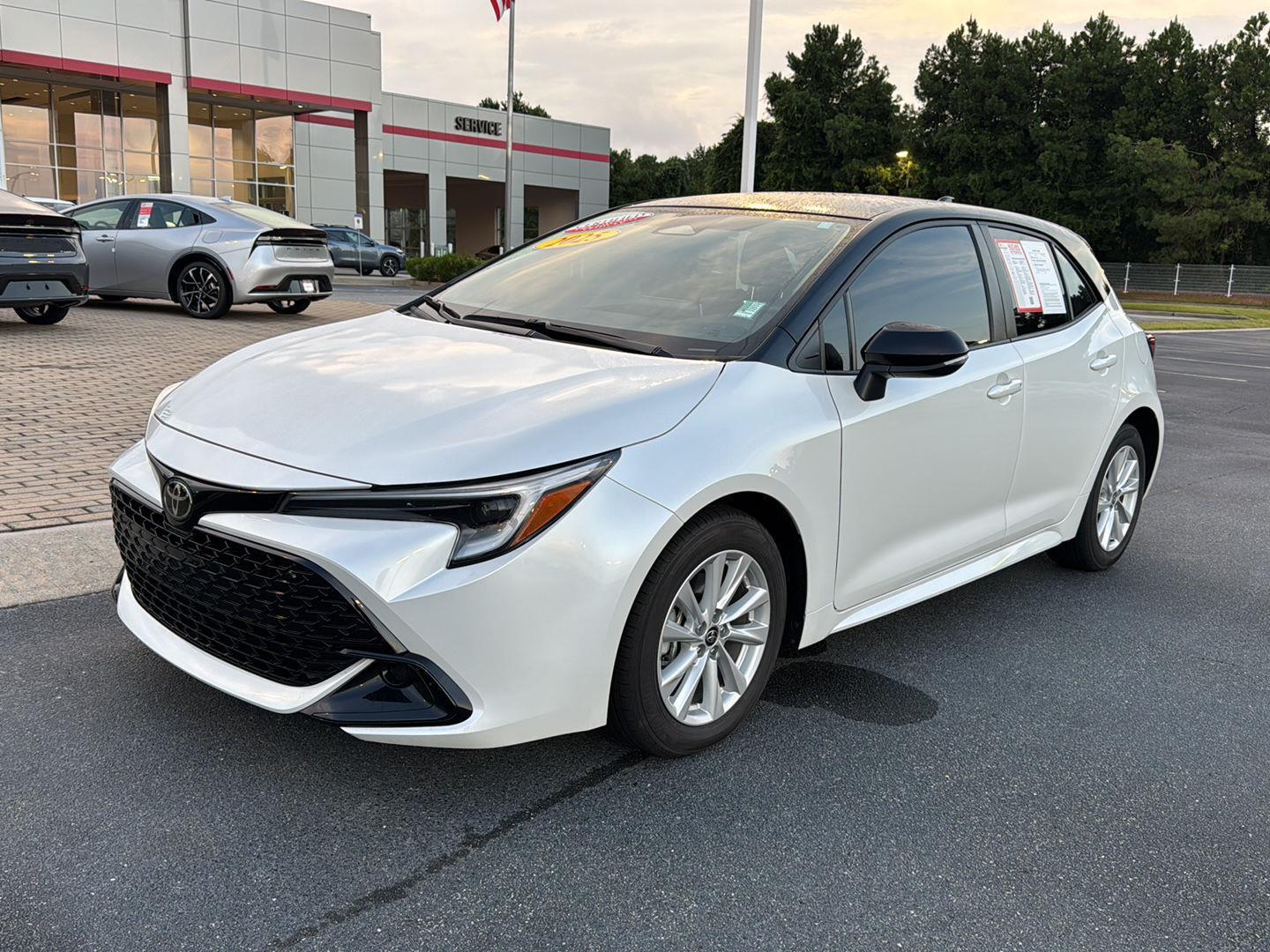 Certified 2025 Toyota Corolla Hatchback Nightshade with VIN JTND4MBE2S3236149 for sale in Northfield, Minnesota