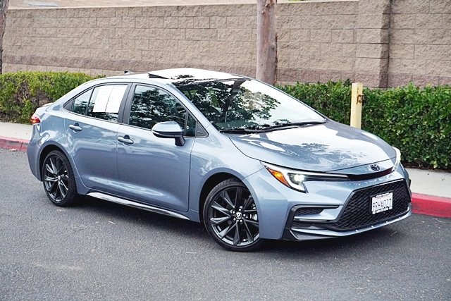 Used 2025 Blue Toyota XSE image 2