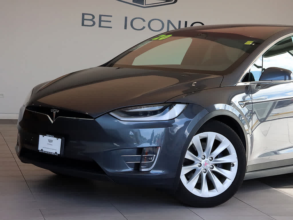 Used 2020 Tesla Model X Long Range with VIN 5YJXCAE25LF303416 for sale in Libertyville, IL