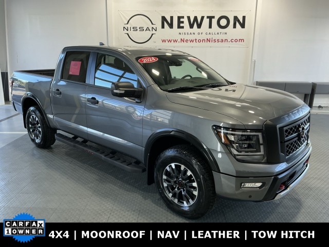 Pre-Owned 2024 Nissan Titan PRO-4X 4D Crew Cab in Russellville