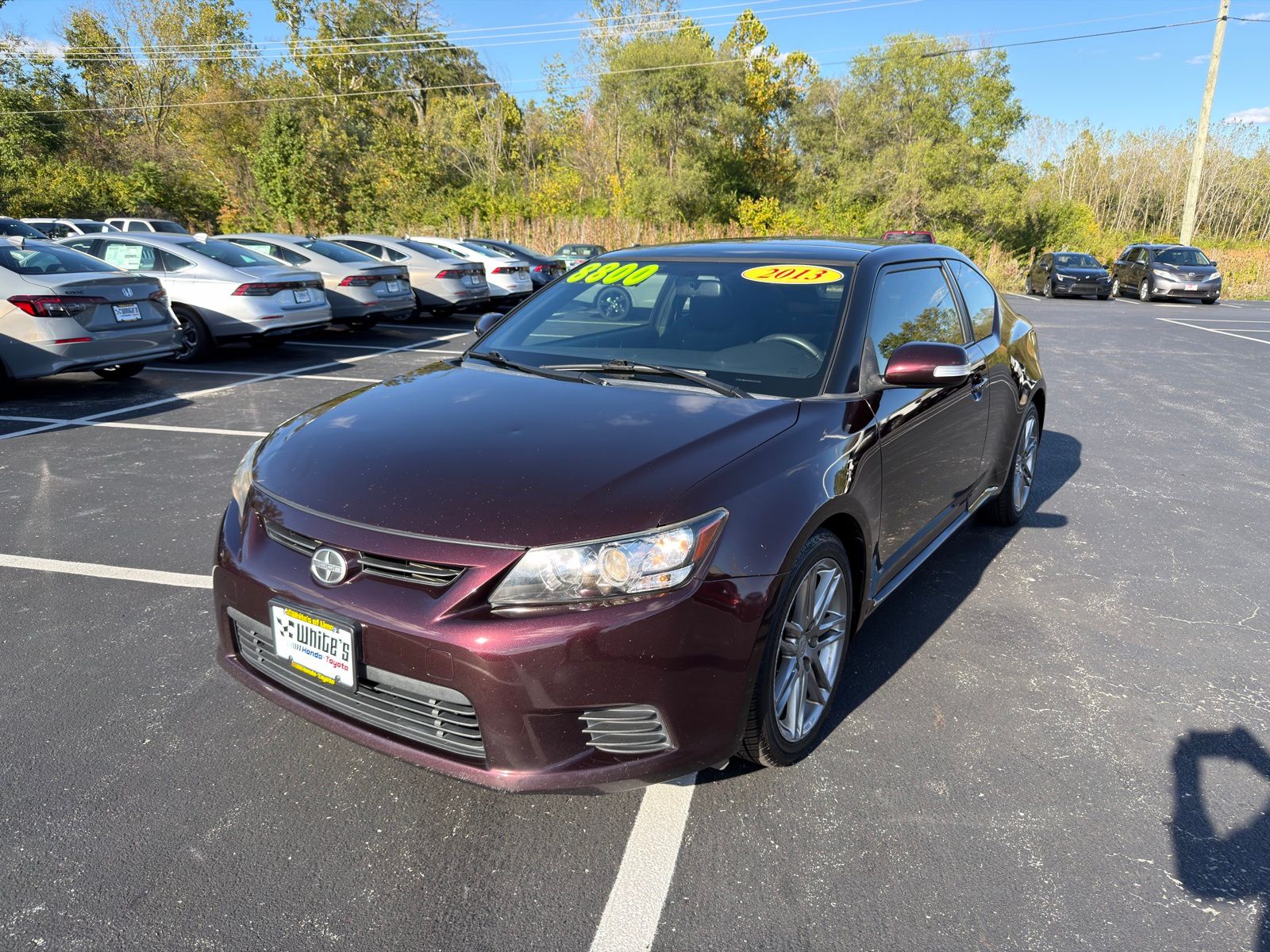 Used 2013 Scion tC Base with VIN JTKJF5C75D3054125 for sale in Lima, OH