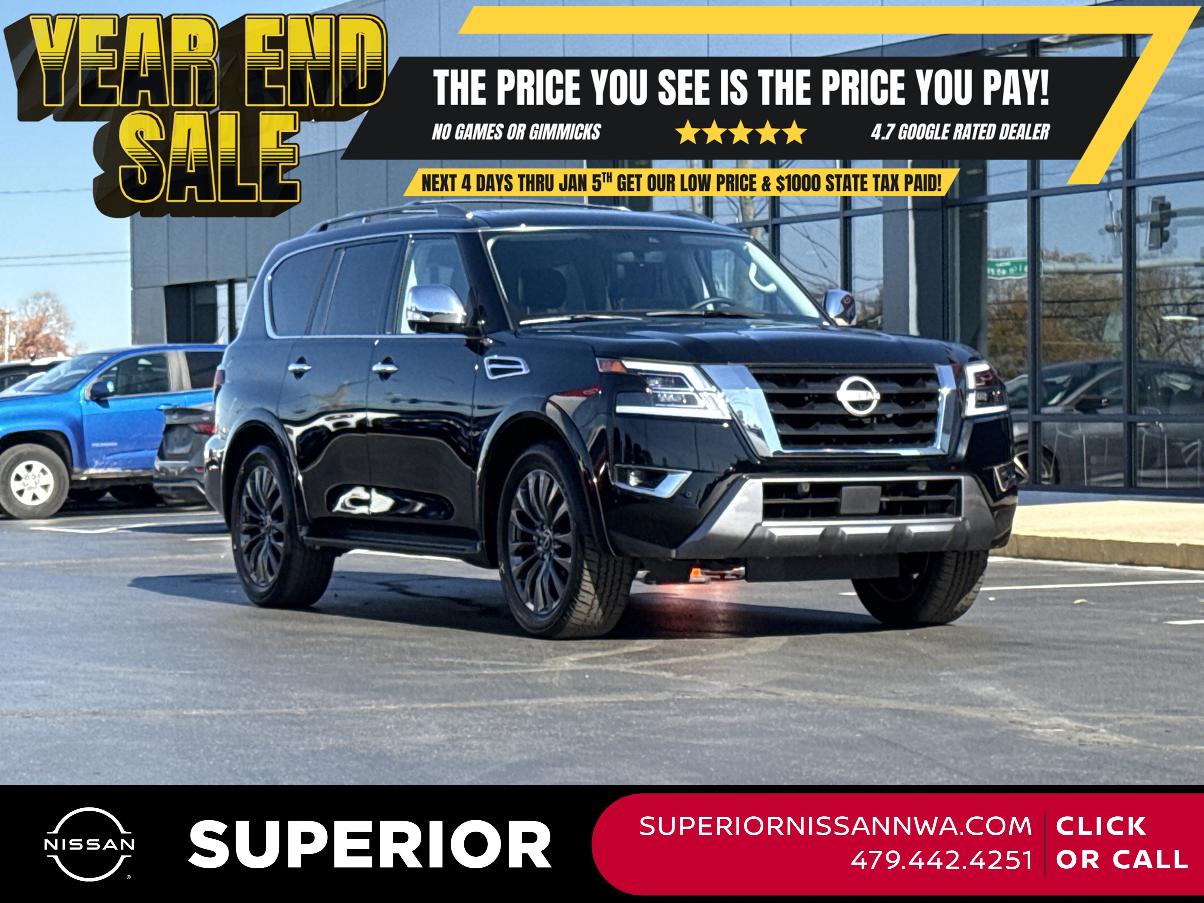 2024 Nissan Armada Platinum's photo