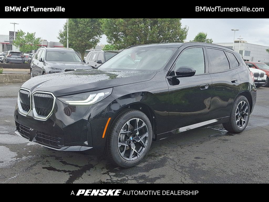 Used 2025 Black Sapphire Metallic BMW 30 xDrive image 1