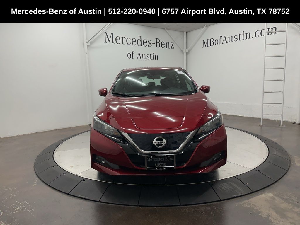 Used 2022 Nissan LEAF SV with VIN 1N4AZ1CV4NC555066 for sale in Austin, TX