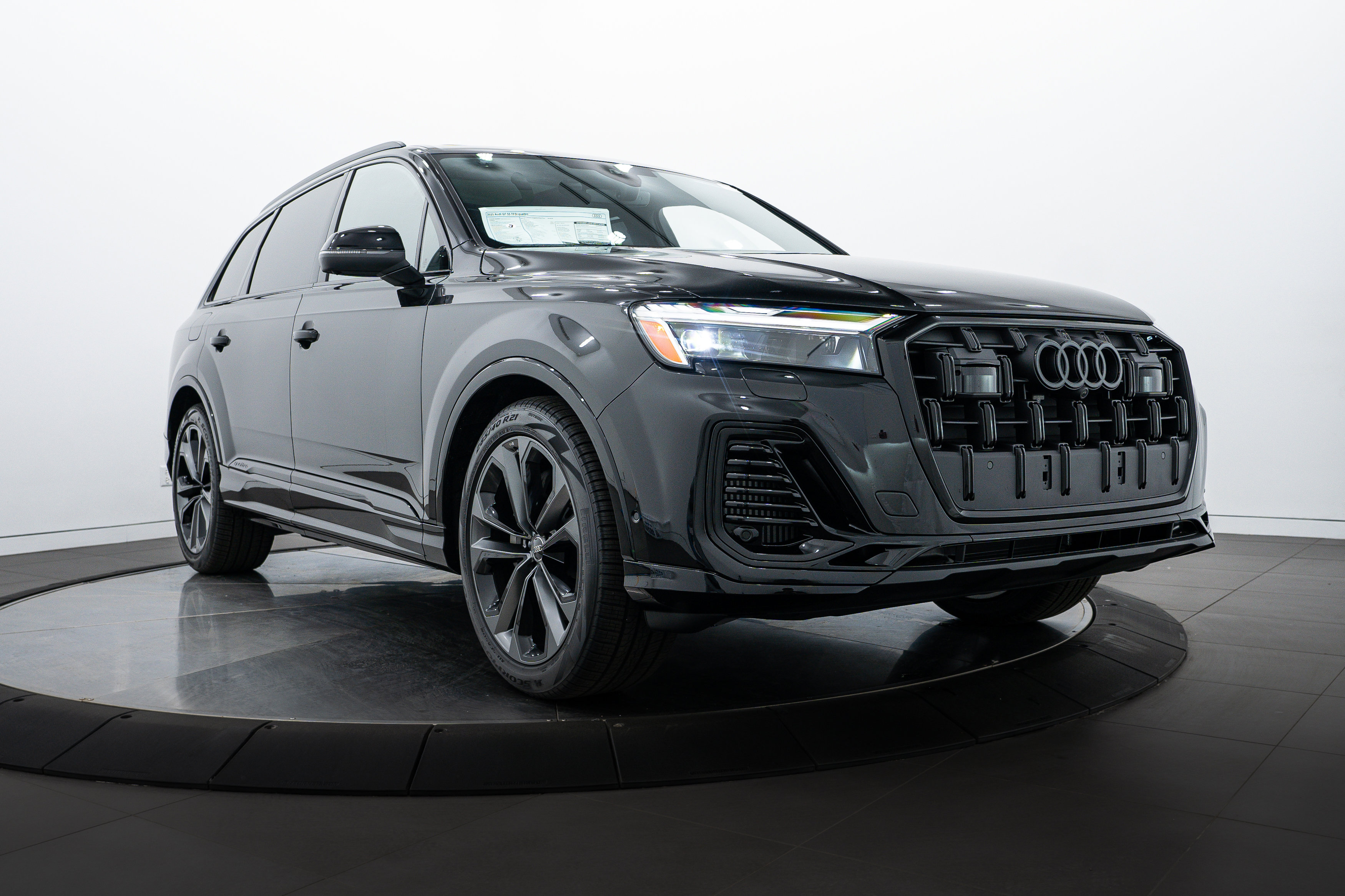 New 2025 Black Audi Premium Plus image 1
