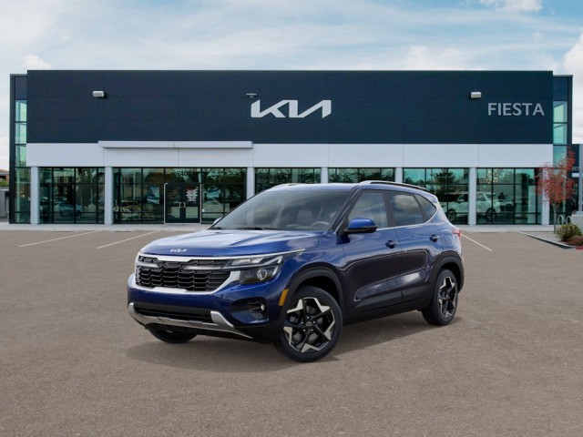 New 2026 Dark Ocean Blue Kia EX image 1