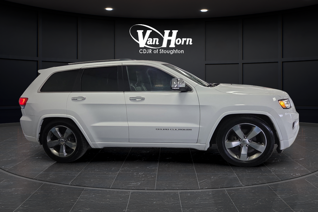 Used 2015 Jeep Grand Cherokee Overland with VIN 1C4RJFCG1FC632822 for sale in Stoughton, WI