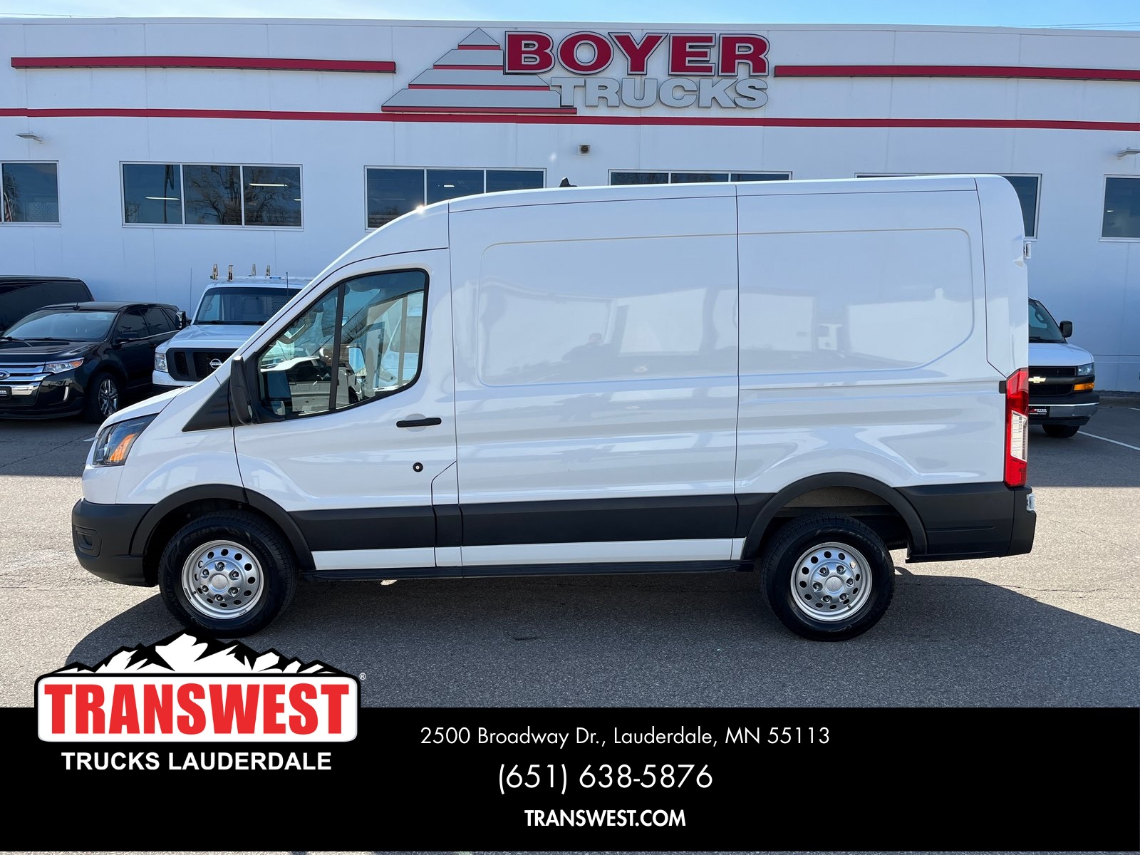 Used 2023 Ford Transit Van Base with VIN 1FTBR2C84PKB38019 for sale in Minneapolis, Minnesota