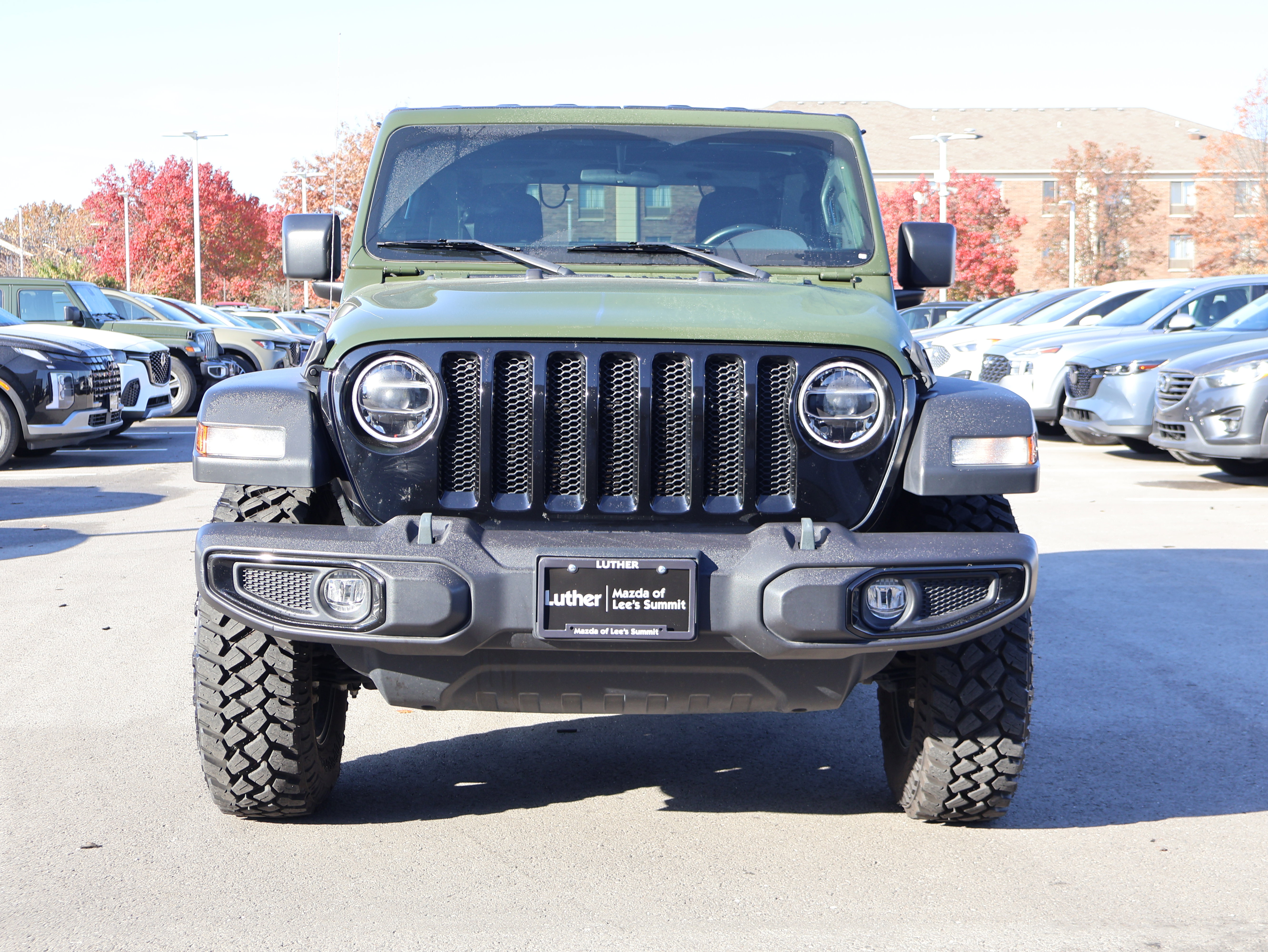 Used 2021 Jeep Wrangler Willys with VIN 1C4GJXAN2MW794159 for sale in Kansas City