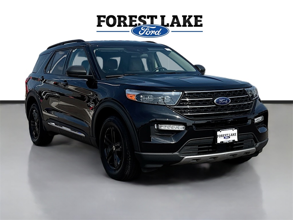 Used 2023 Ford Explorer XLT with VIN 1FMSK8DH9PGA55948 for sale in Forest Lake, Minnesota