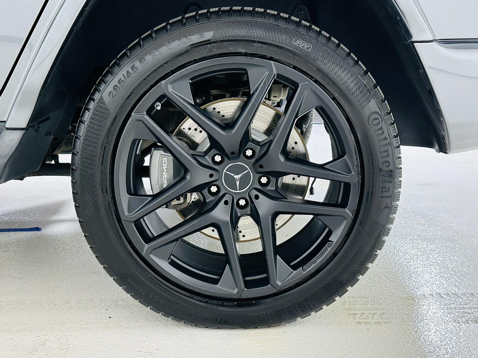Used 2021 Indium Grey Metallic Mercedes-Benz AMG® G63 | G Manufaktur Interior Plus Pkg | 21 Amg Matte Black Wheels | One Owner