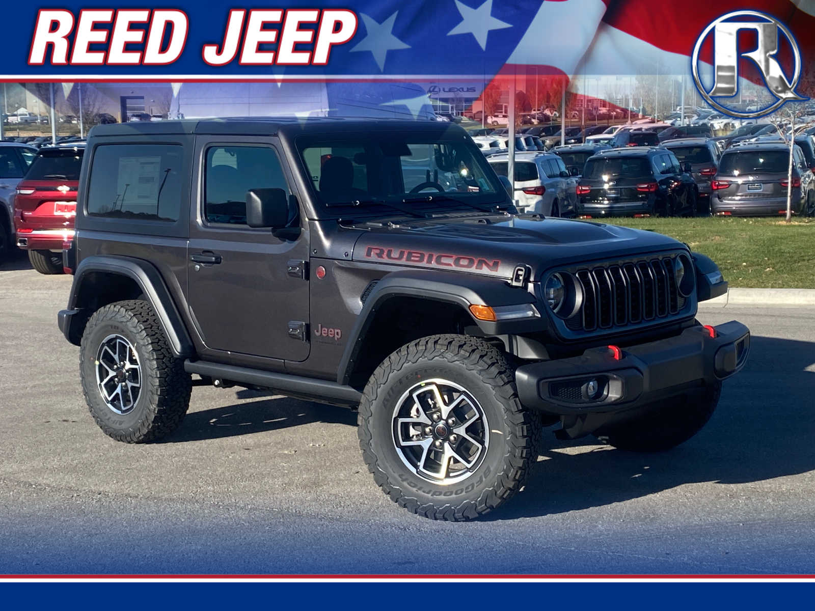New 2024 Jeep Wrangler Rubicon Sport Utility in Merriam J240208 Reed Jeep Chrysler Dodge Ram