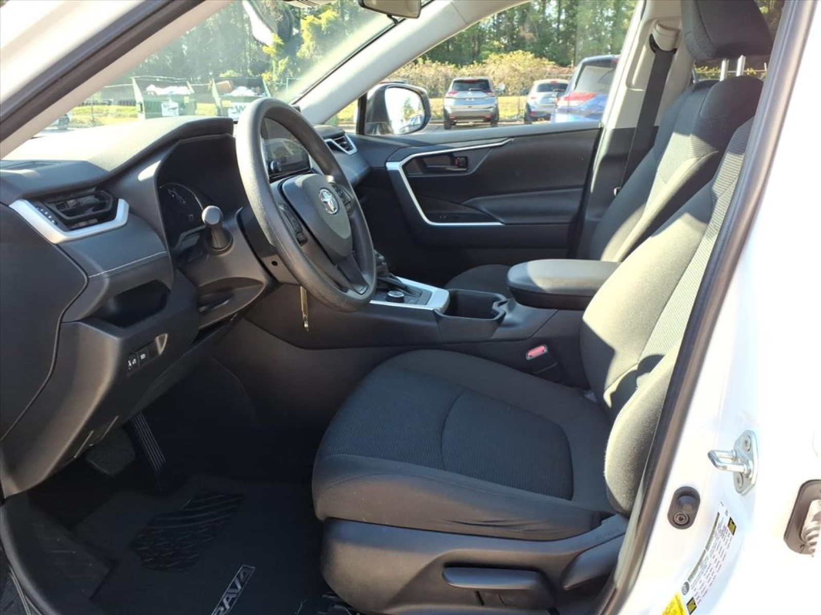 2024 Toyota RAV4 Hybrid LE White at Robbins Nissan