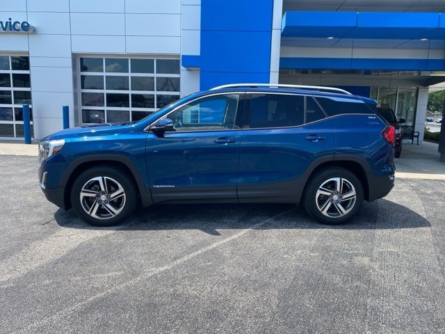 Used 2020 GMC Terrain SLT with VIN 3GKALVEV9LL251771 for sale in Kendallville, IN
