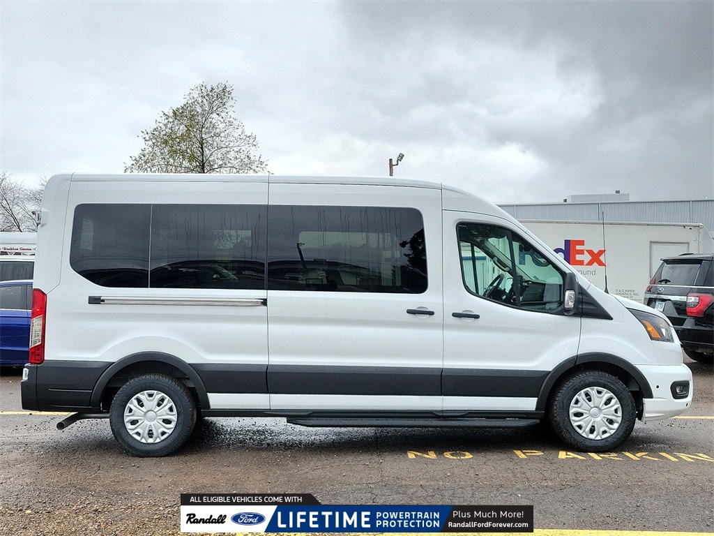 New 2024 Oxford White Ford Passenger Van XLT image 6