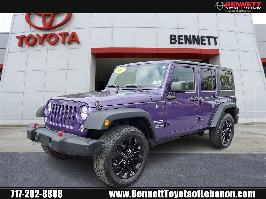 2017 Jeep Wrangler Unlimited Sport S