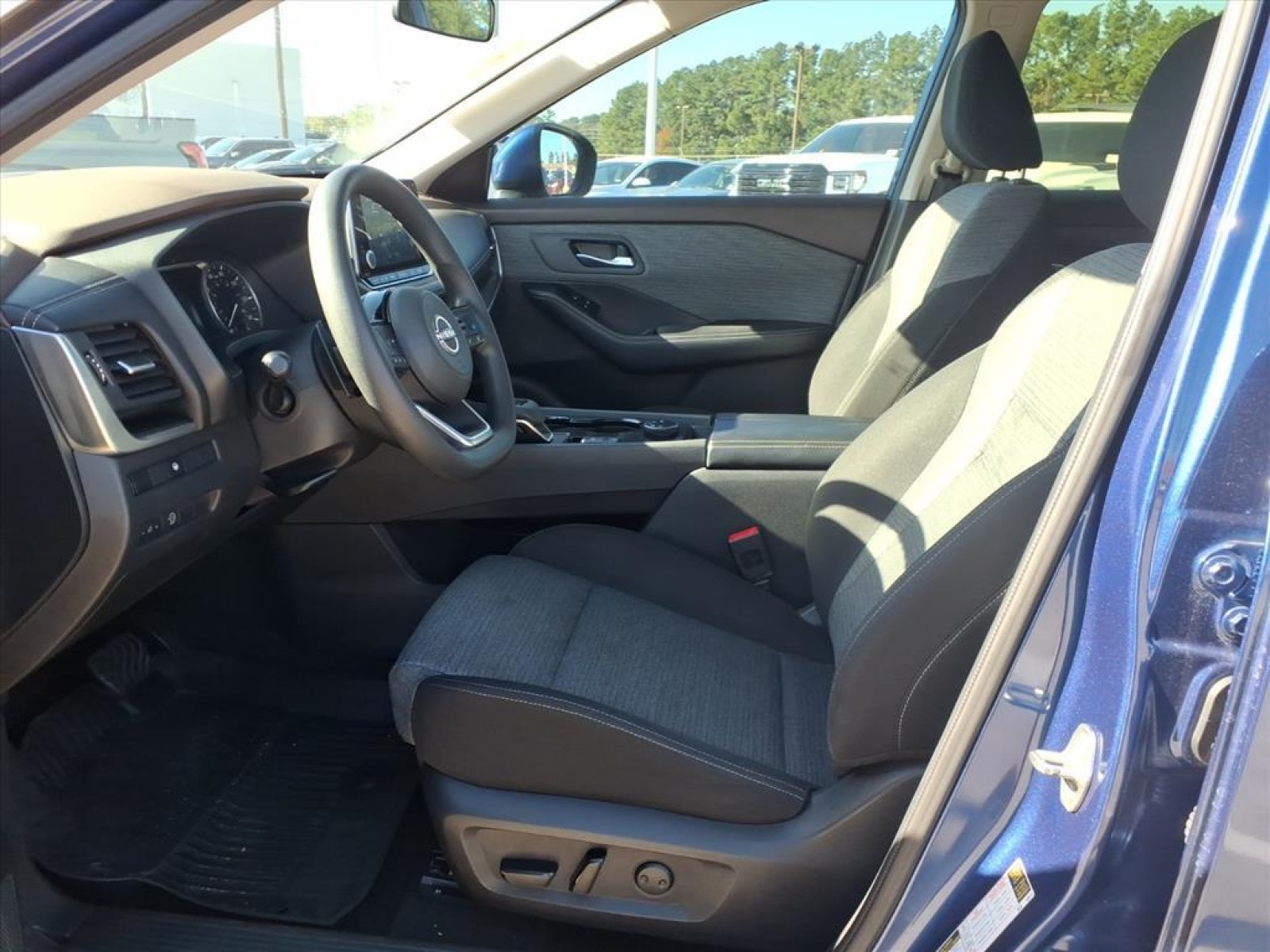 2023 Nissan Rogue SV Blue at Sterling McCall Nissan