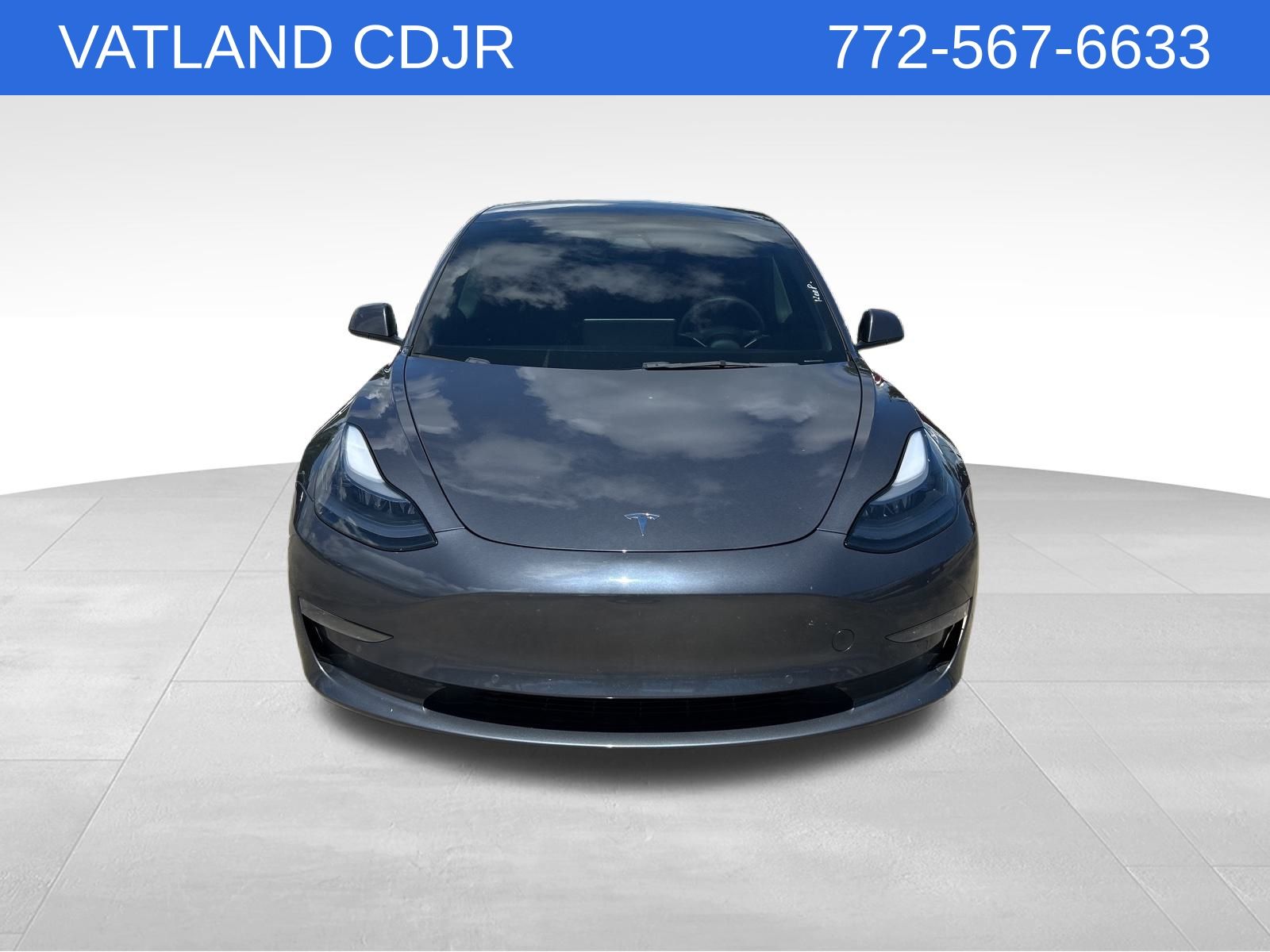 Used 2022 Tesla Model 3 Long Range with VIN 5YJ3E1EB5NF117581 for sale in Vero Beach, FL