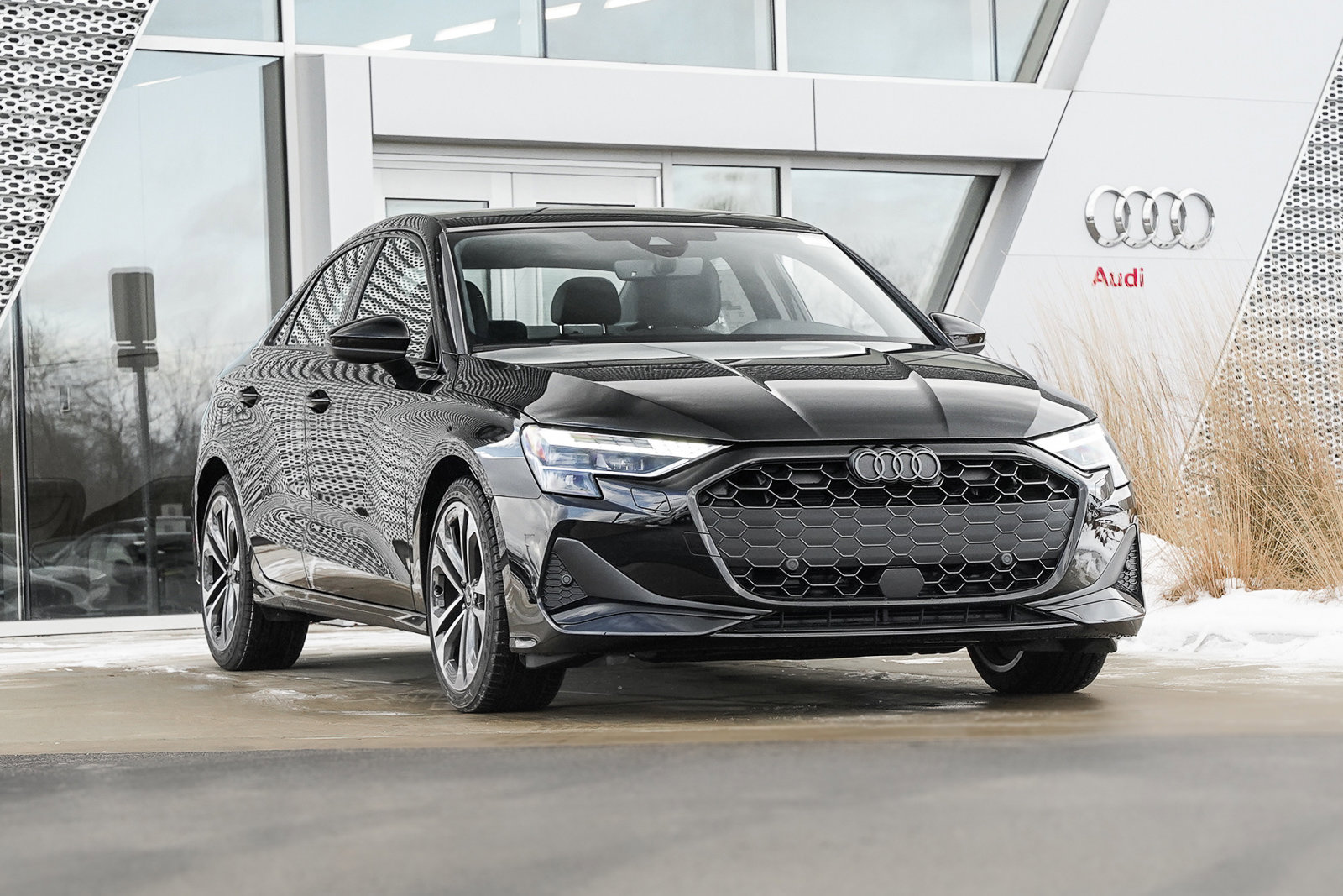New 2025 Mythos Black Metallic Audi Premium image 1