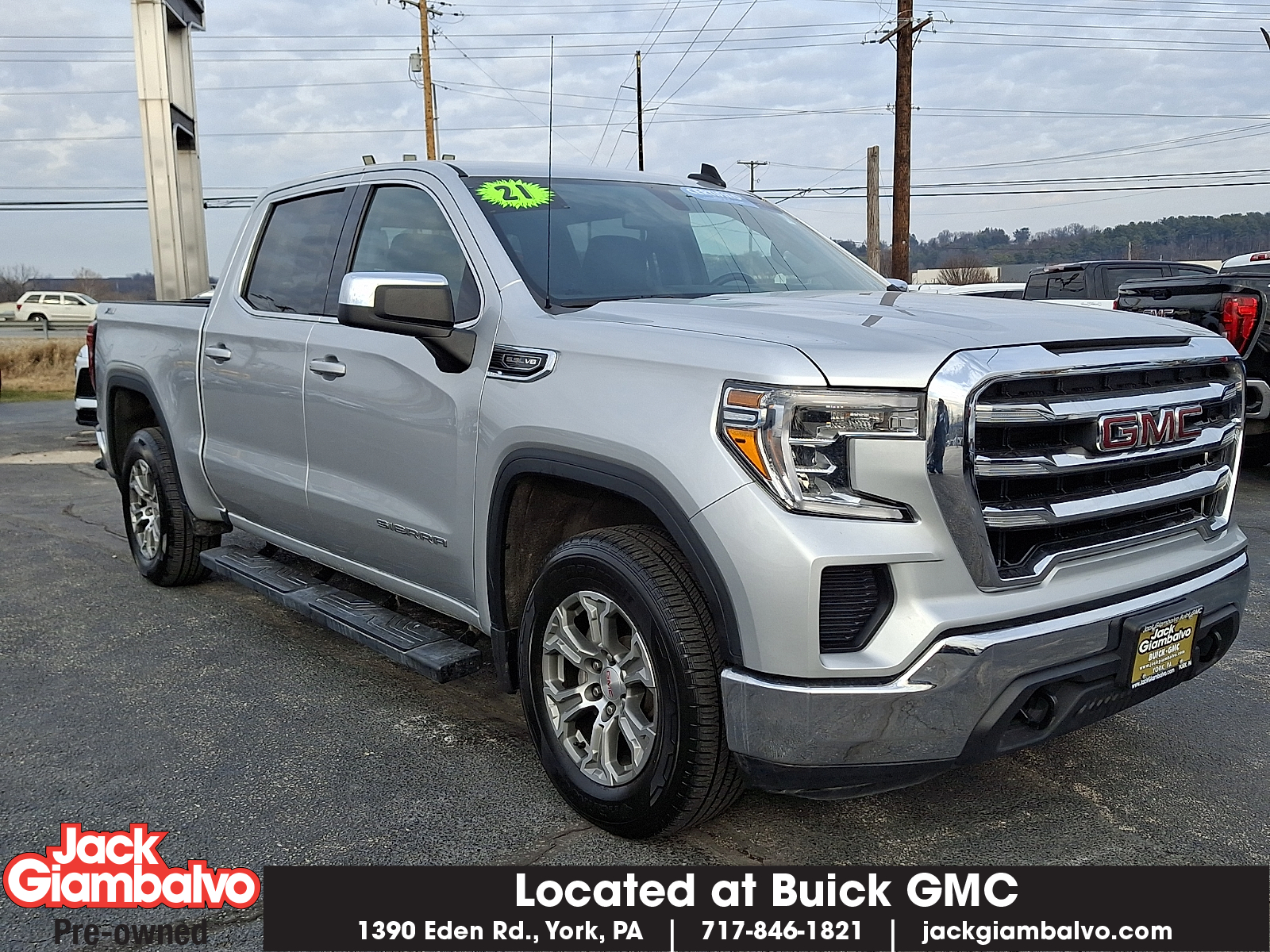 2021 GMC Sierra 1500 SLE's photo