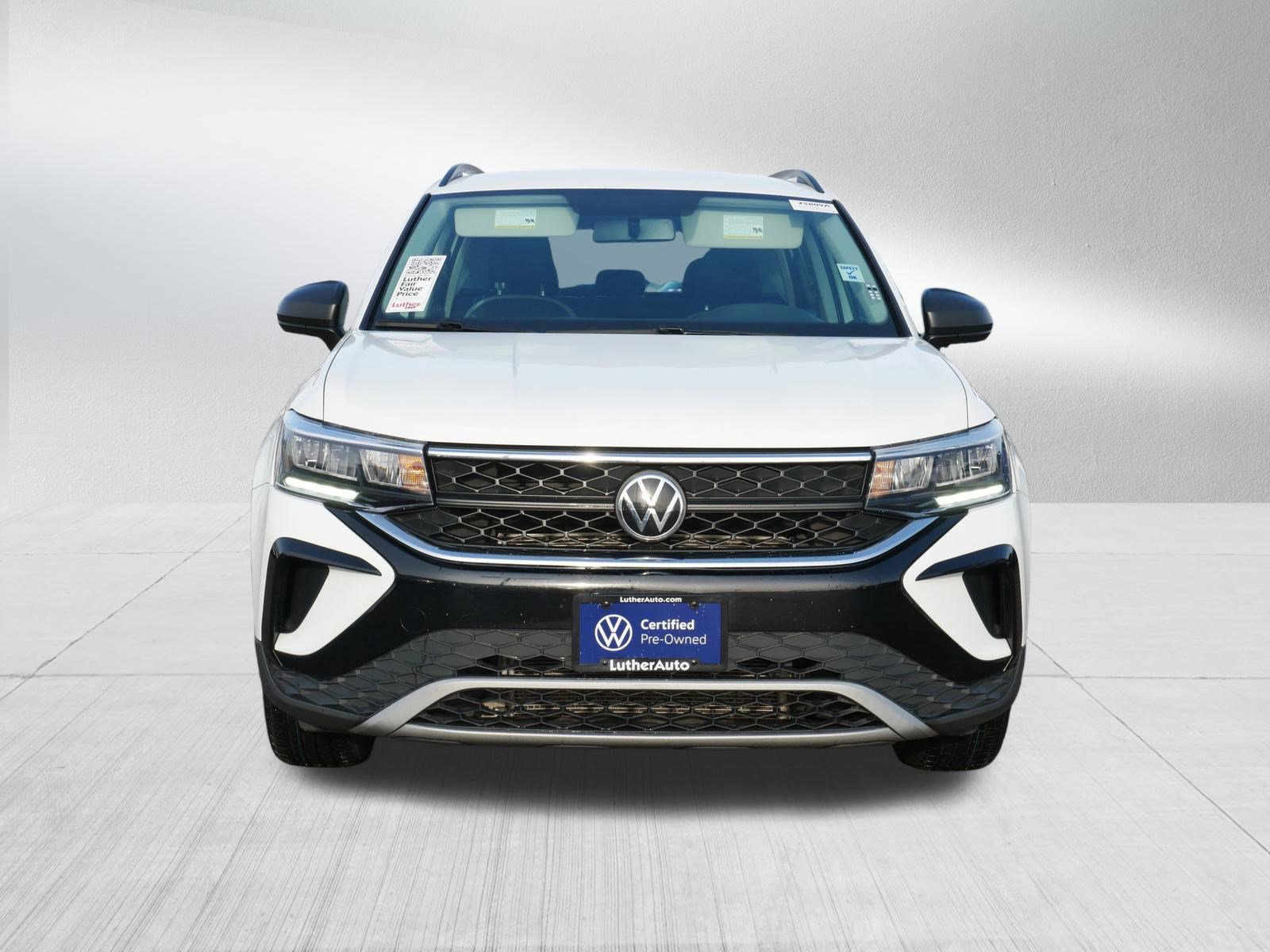 Used 2022 Volkswagen Taos S with VIN 3VVCX7B22NM000250 for sale in Brooklyn Center, Minnesota