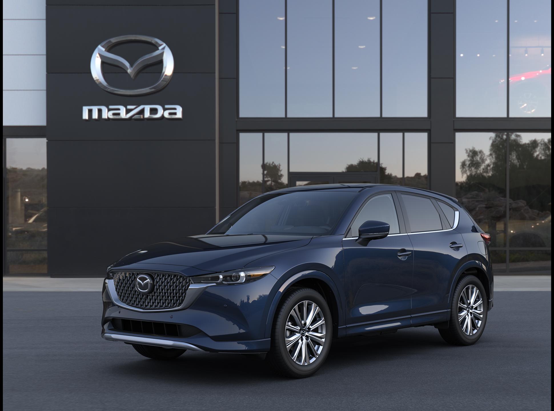 New 2025 Deep Crystal Blue Mica Mazda 2.5 Turbo Signature AWD image 1