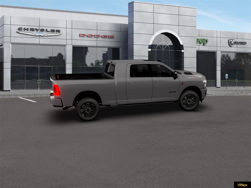 New 2026 Ceramic Gray Clear-Coat Exterior Paint RAM Laramie Night Edition image 39
