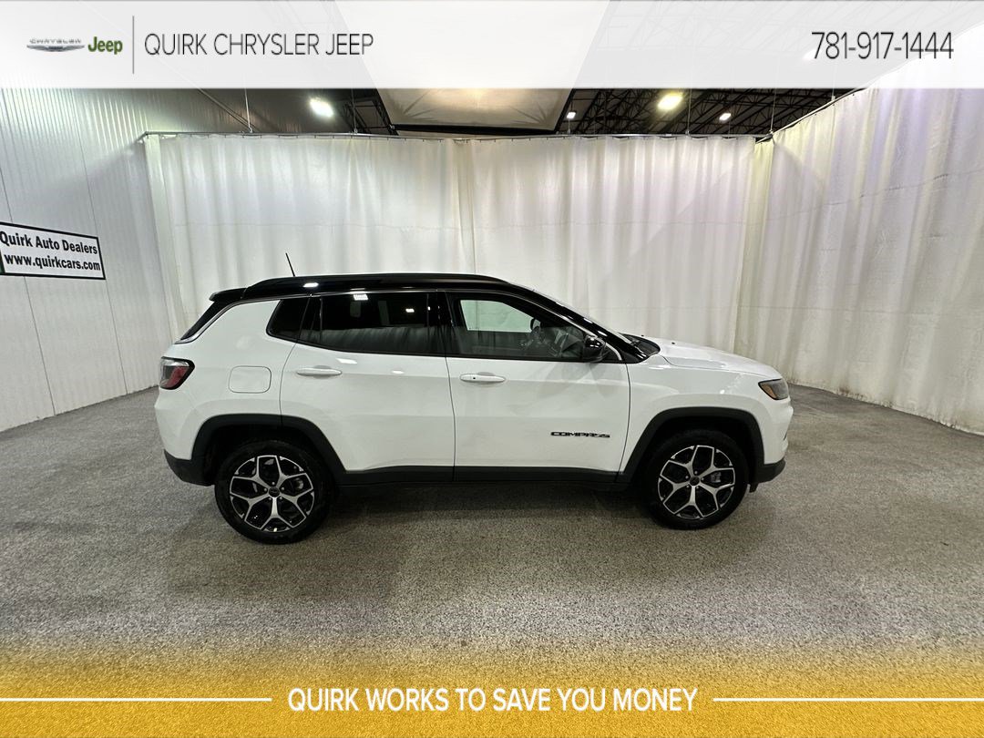 New 2025 Bright White Clearcoat Jeep Limited image 5