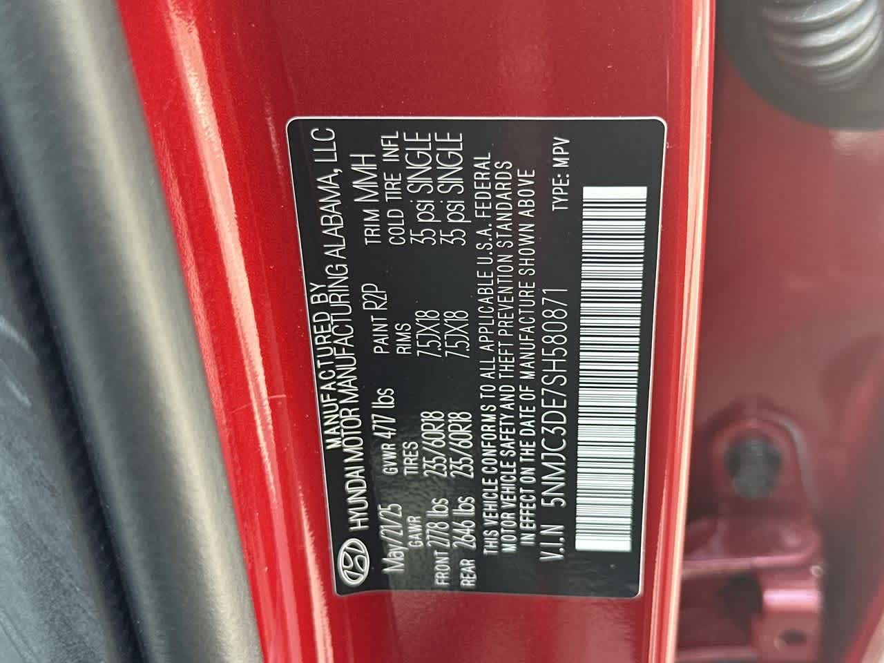 2025 Hyundai Tucson SEL Convenience photo 28