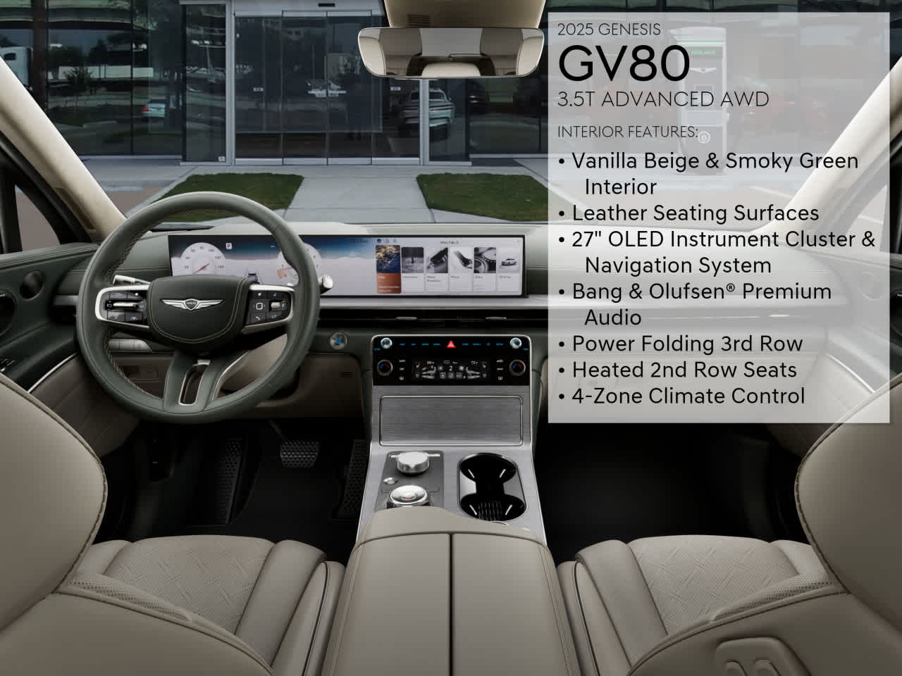 2025 Genesis GV80 3.5T Advanced photo 14